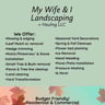 My Wife And I Landscaping + Hauling profile image