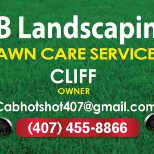 CB LANDSCAPING Logo