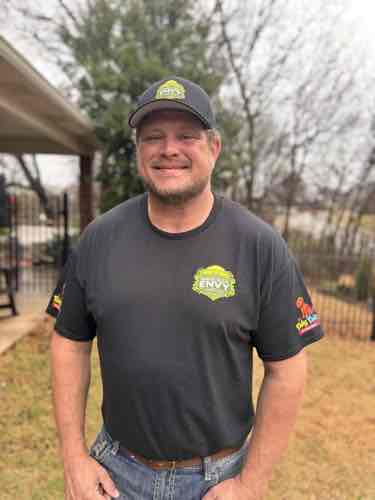 Green With Envy Lawn Care Logo