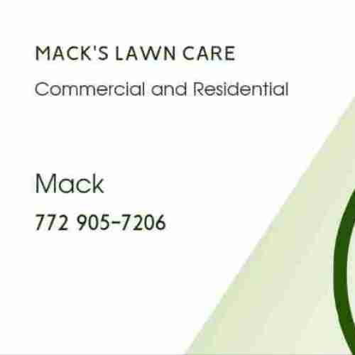Macks Lawn Care Logo
