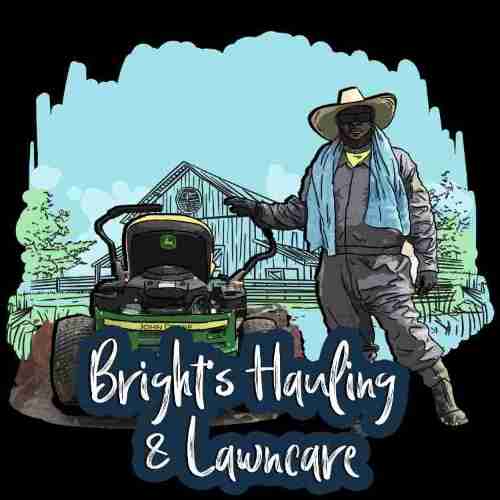 Bright's Hauling & Lawncare Logo