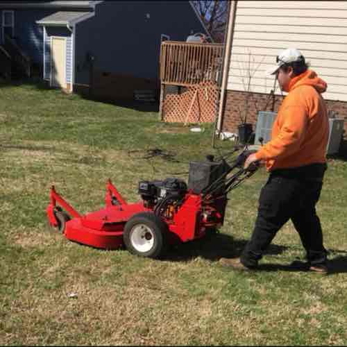 Erick's Lawn Maintenance Logo