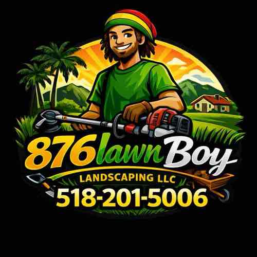 876Lawn Boys Landscaping Logo